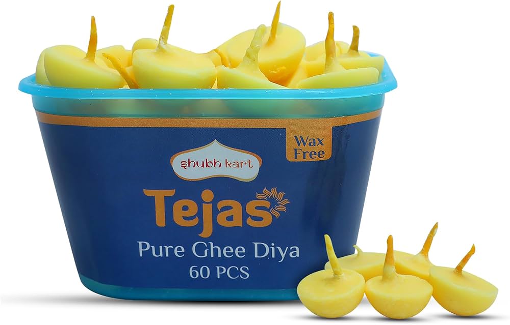 Ready Ghee Wicks (Tejas) 60pcs