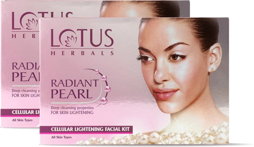 Facial Kit Lotus Pearl Cellular Lightening Salon Grade 37gm