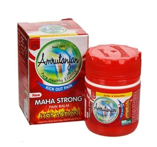 Health Blam Amrutanjan Maha Strong RED 7.7gm
