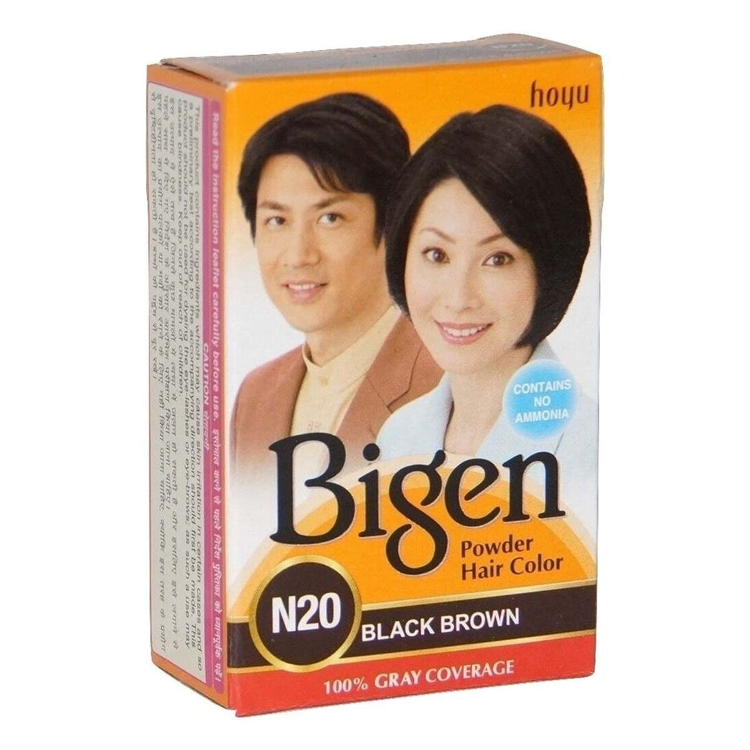 Hair Colour Bigen Powder N 20 (Black Brown) 6gm