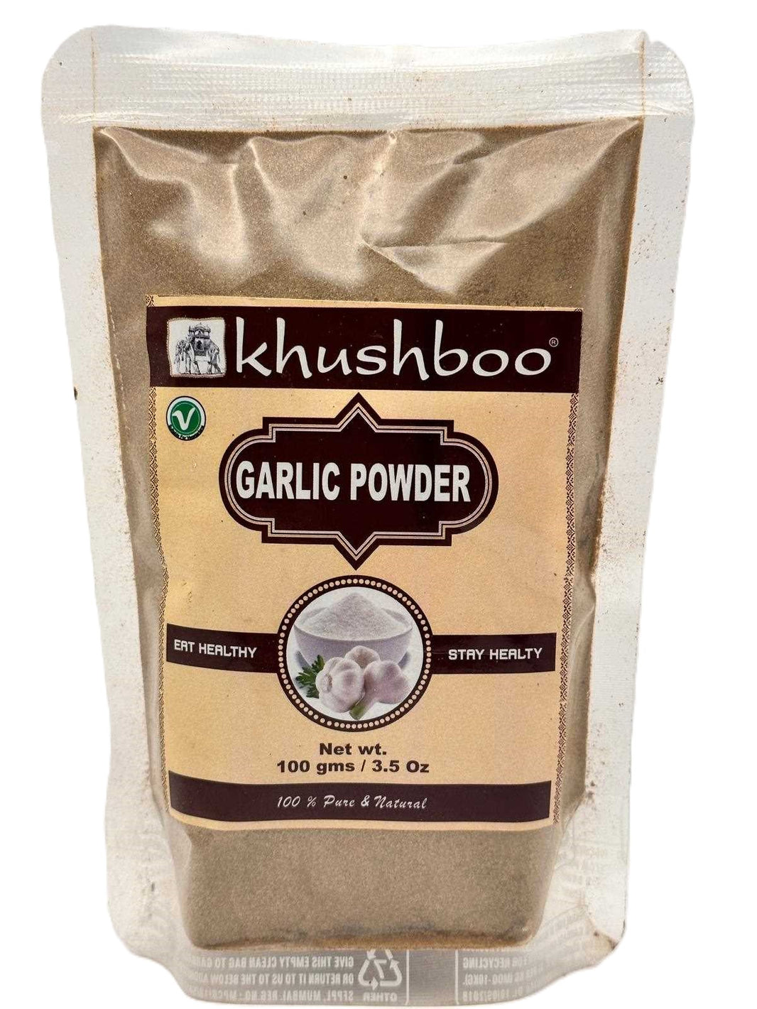 Khushboo Garlic Powder (Natural-Organic) 100gm