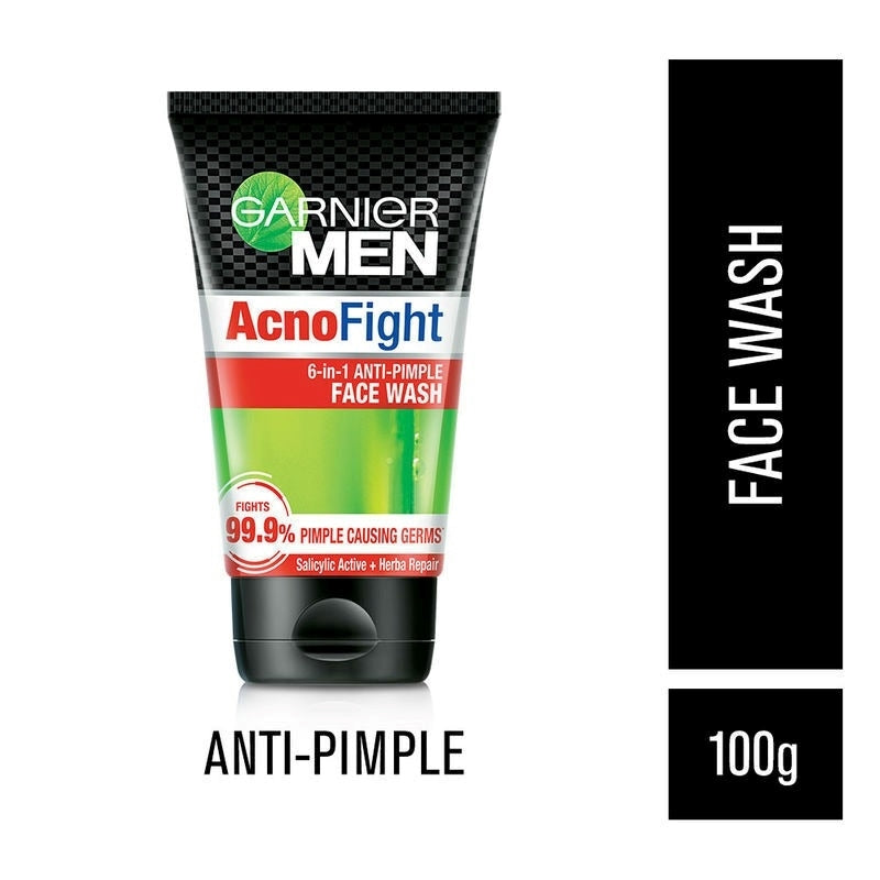 Face Wash Garnier Men Acno Fight Anti-Pimple 100gm