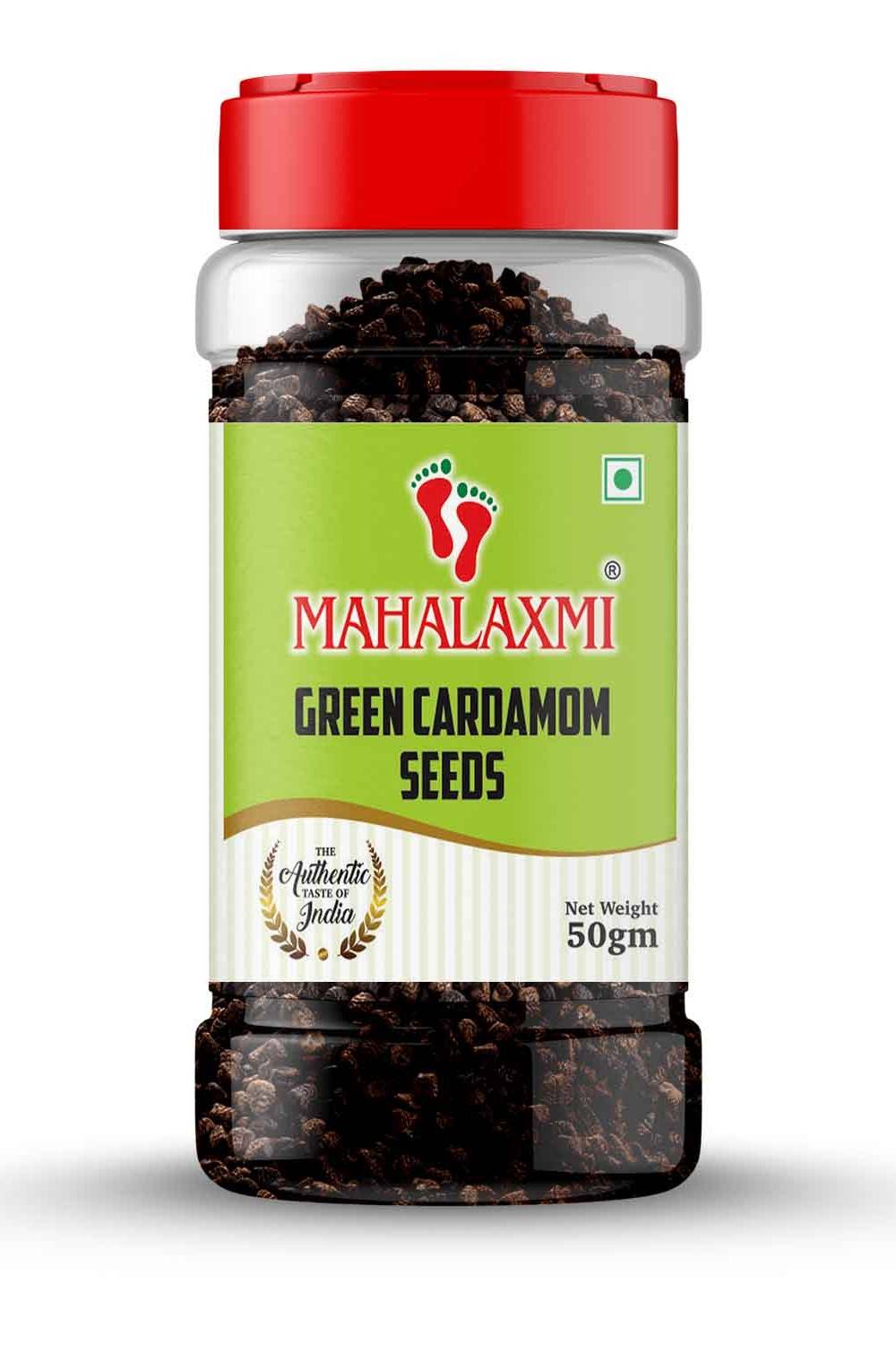 Mahalaxmi Green Cardamom Seeds 50gm