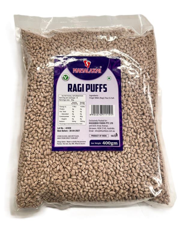 Puff Mahalaxmi Ragi -Nachni Puff 400gm