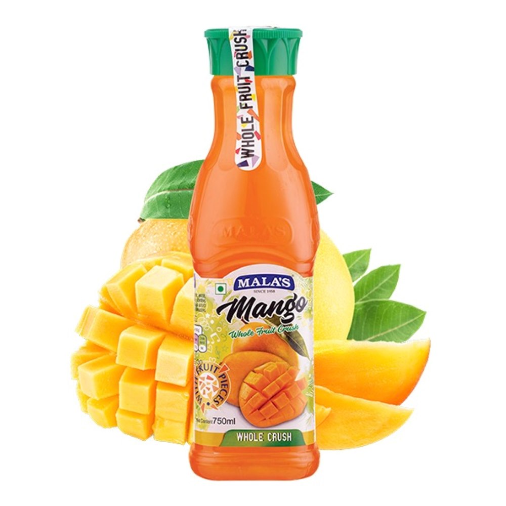 Mala's Mango Whole Crush 750ml