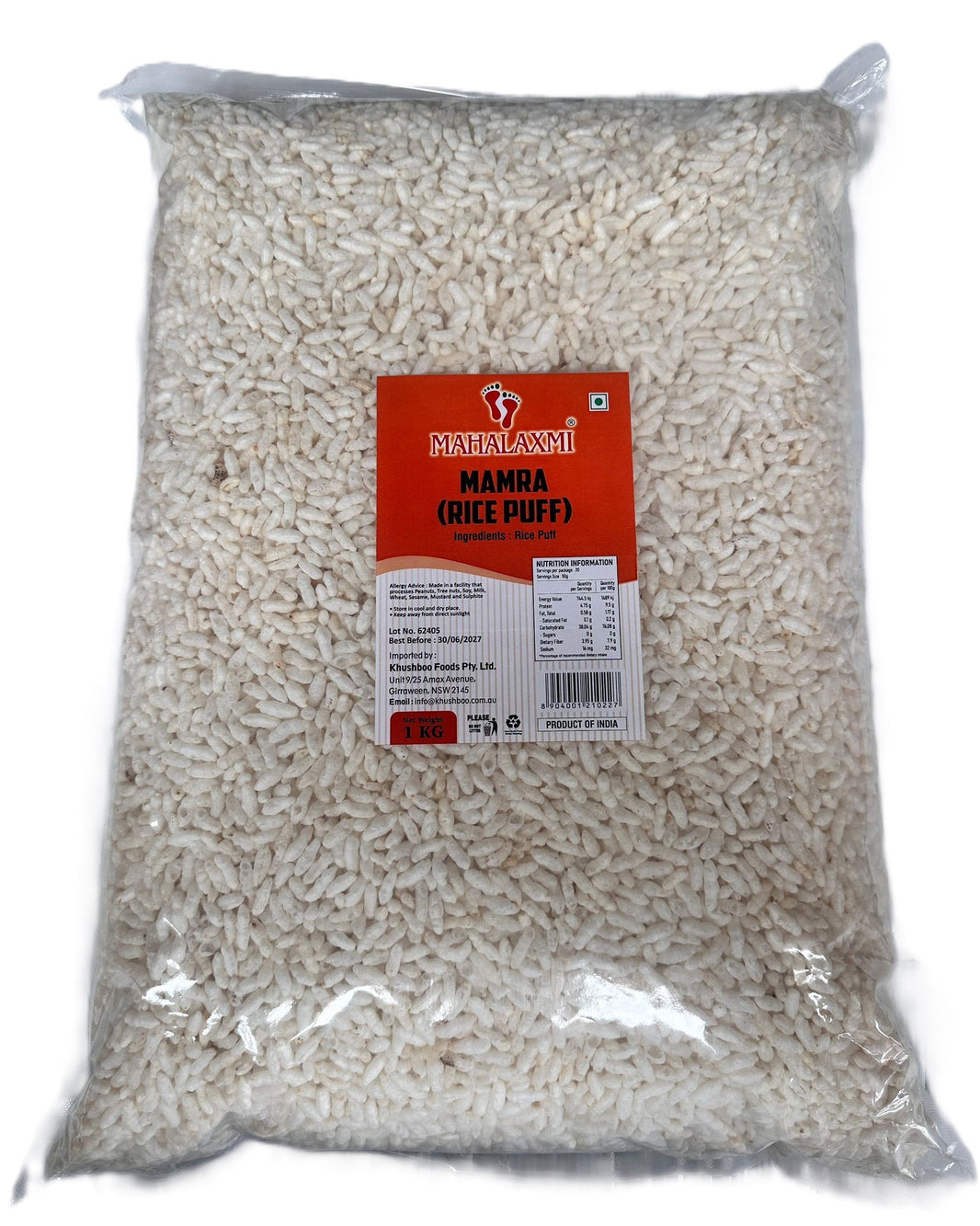 Puff Mamra Mahalaxmi Rice Puff 1kg