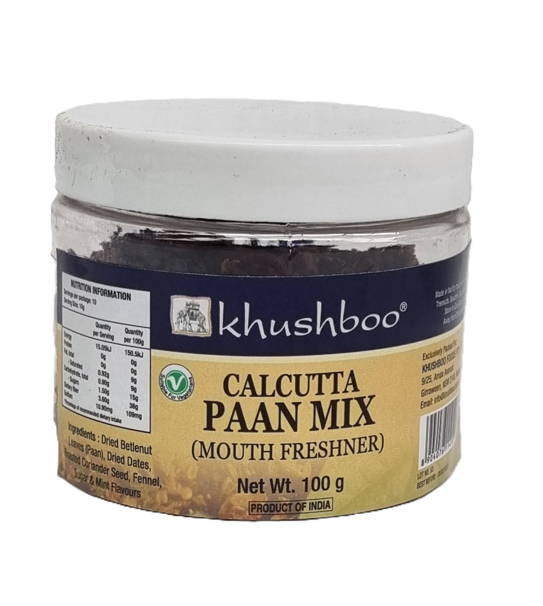 Paan Khushboo Calcutta Mix 100gm