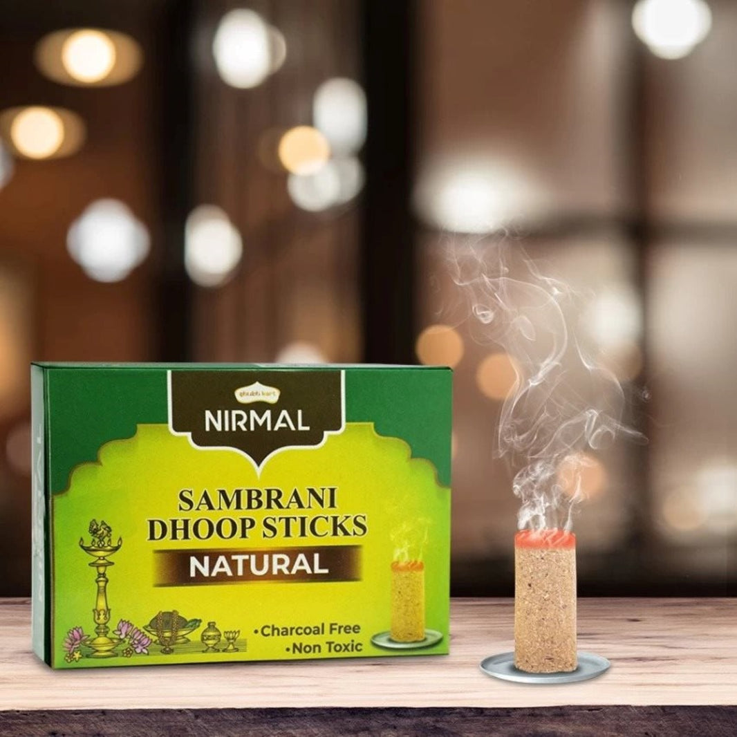 Dhoop Sticks Nirmal Sambrani Natural (20sticks)