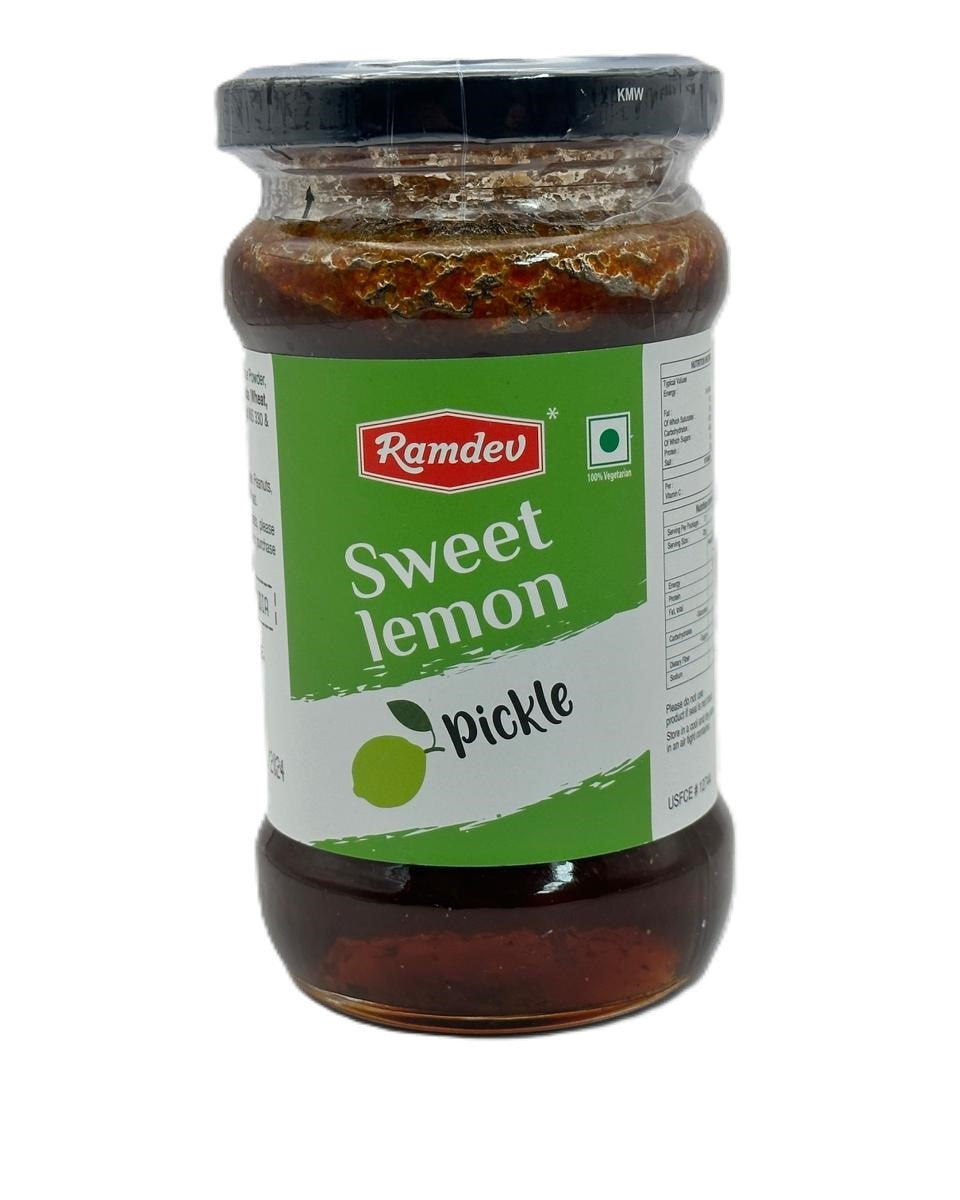 Pickle Ramdev Sweet Lemon 340gm