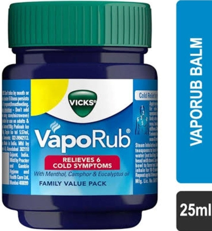 Health Blam Vicks Vapo Rub 25ml