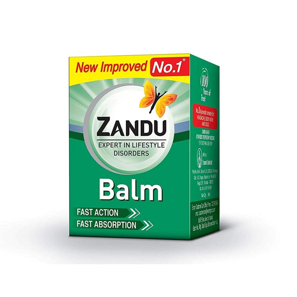 Health Balm Zandu 8gm