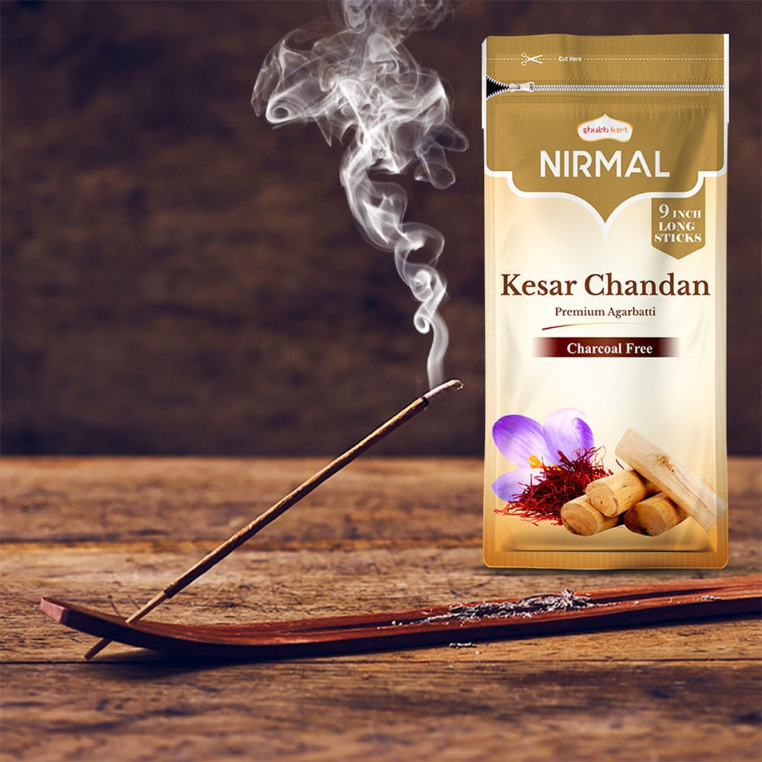 Agarbatti Nirmal Kesar Chandan 150gm