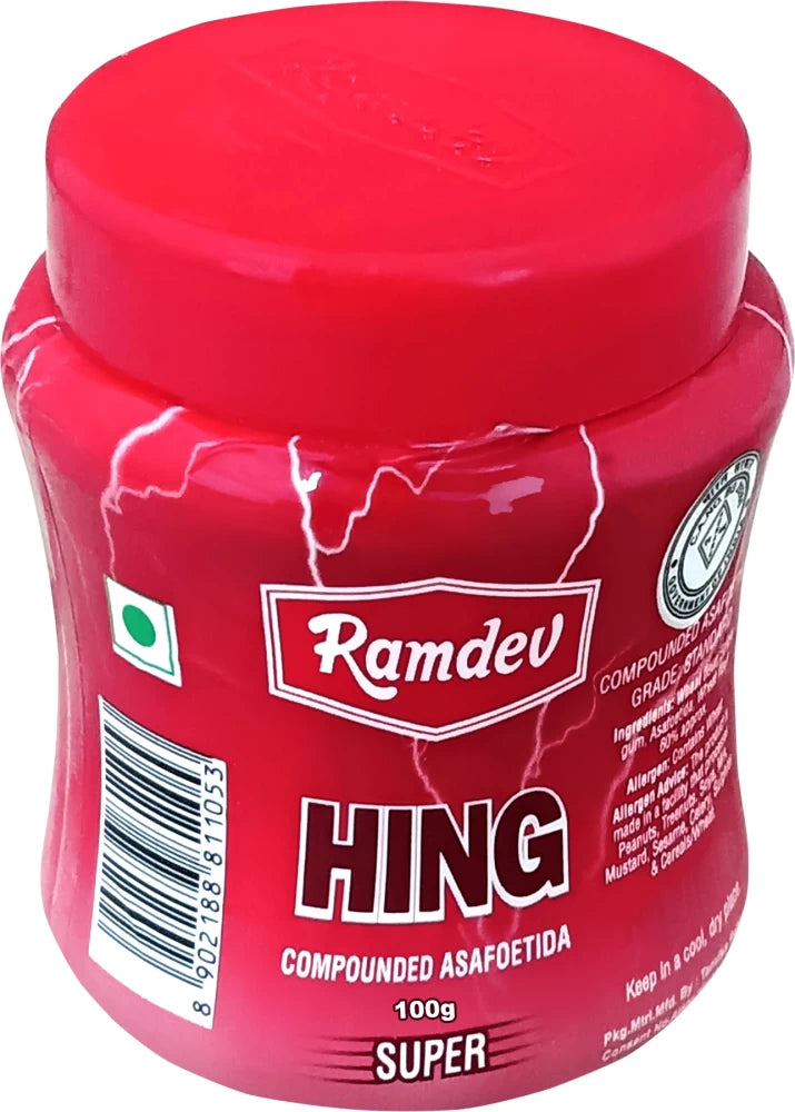 Hing Ramdev Hing (Super) (Red) 100gm