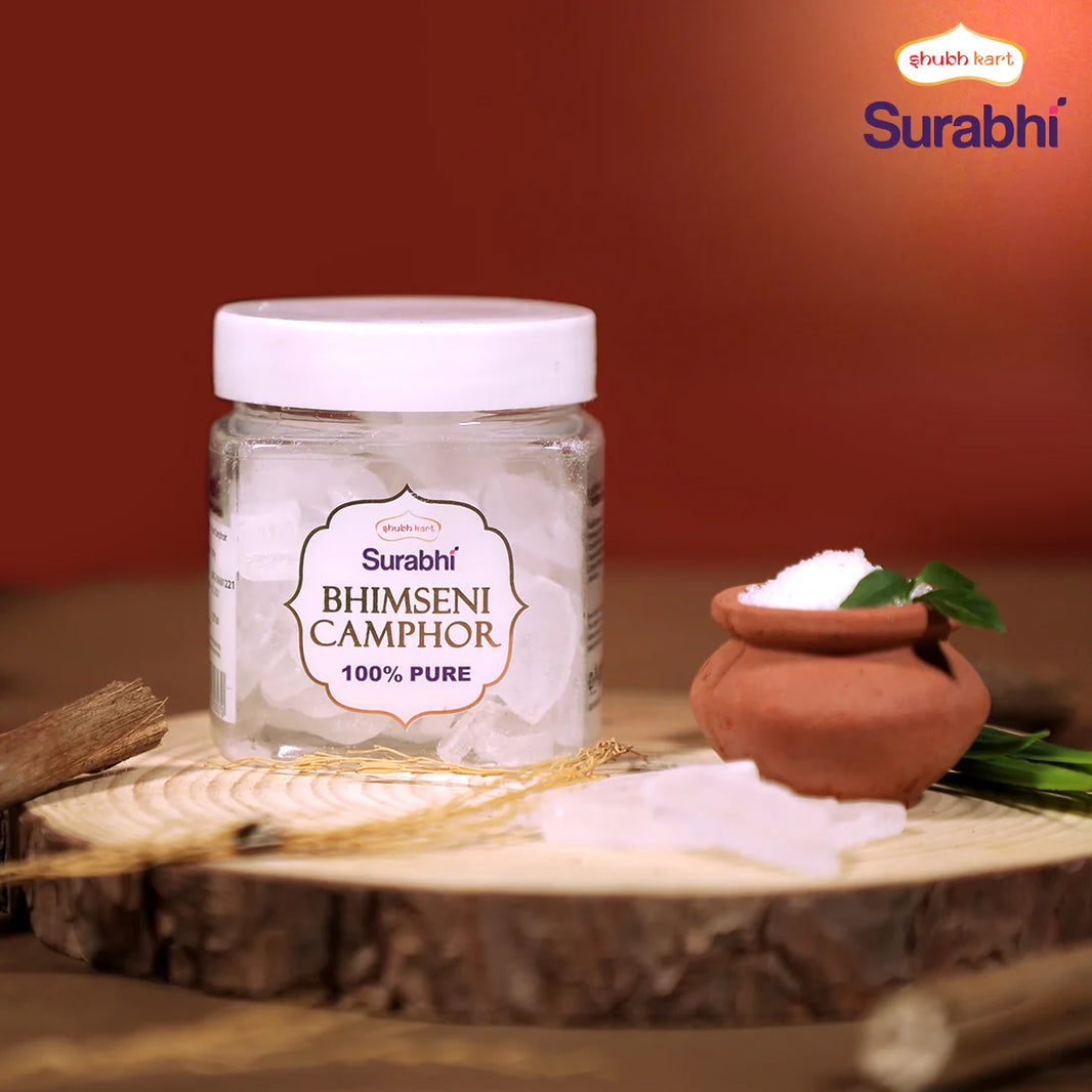 Camphor Surabhi Bhimseni 50gm