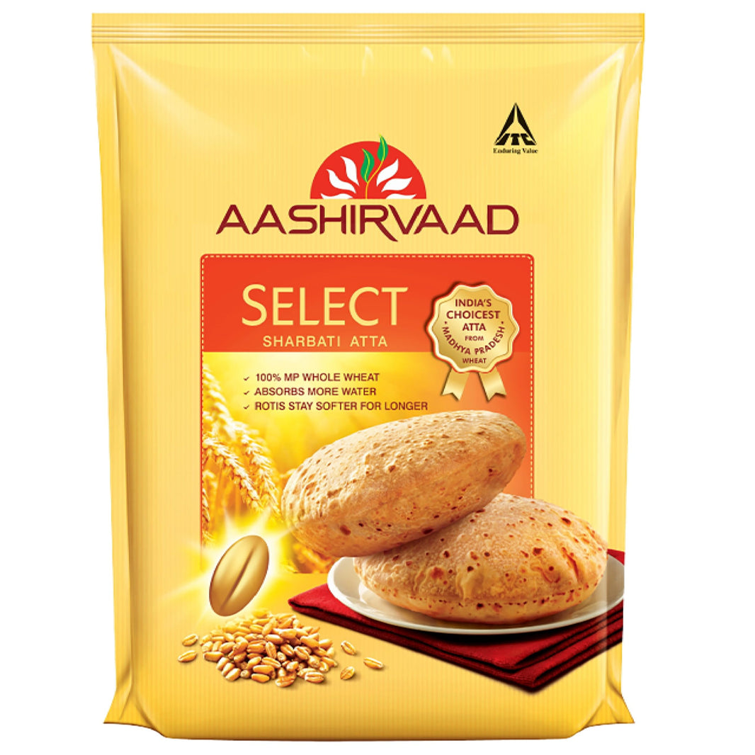 Aashirvaad Select Sharbati Wheat Atta 5kg