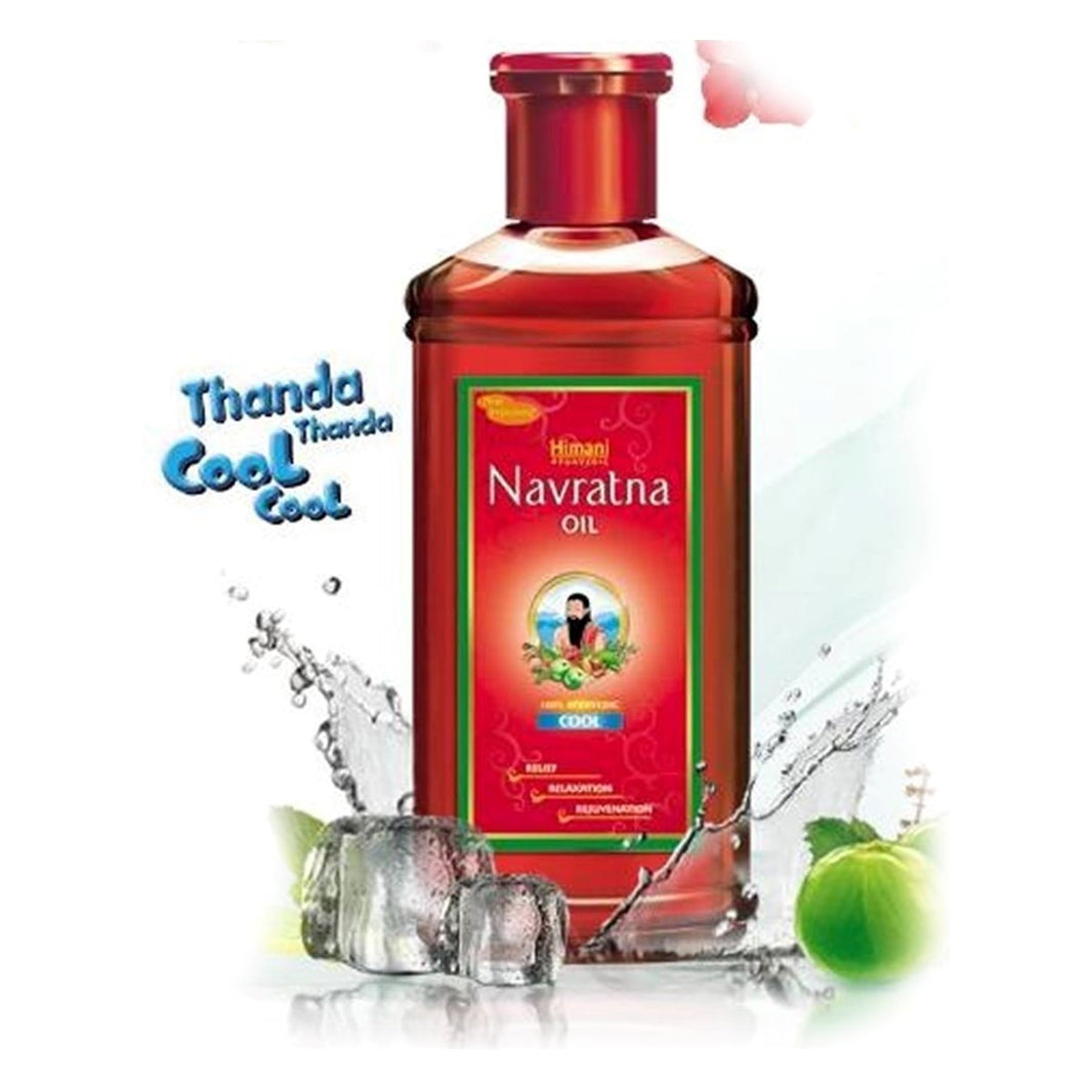 Hair Oil Emami Navratna Cool Ayurvedic Oil 500ml