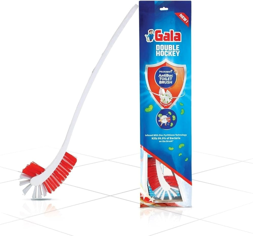 Gala Toilet Brush (Antibacterial 2-in-1 Double Hockey)