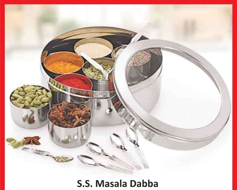 Komal S.S. Masala Dabba No.12 (see-thru)