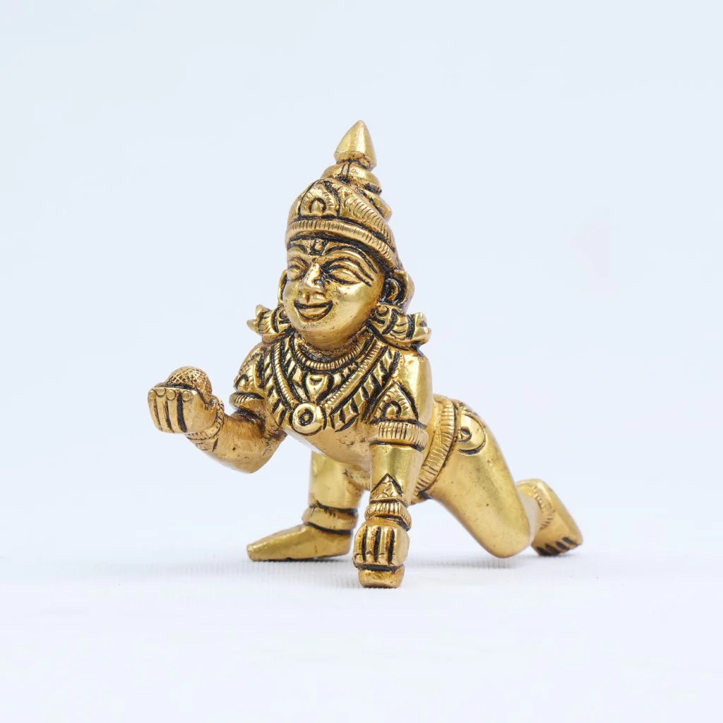 Articles Brass Nitya Laddu Gopal Idol