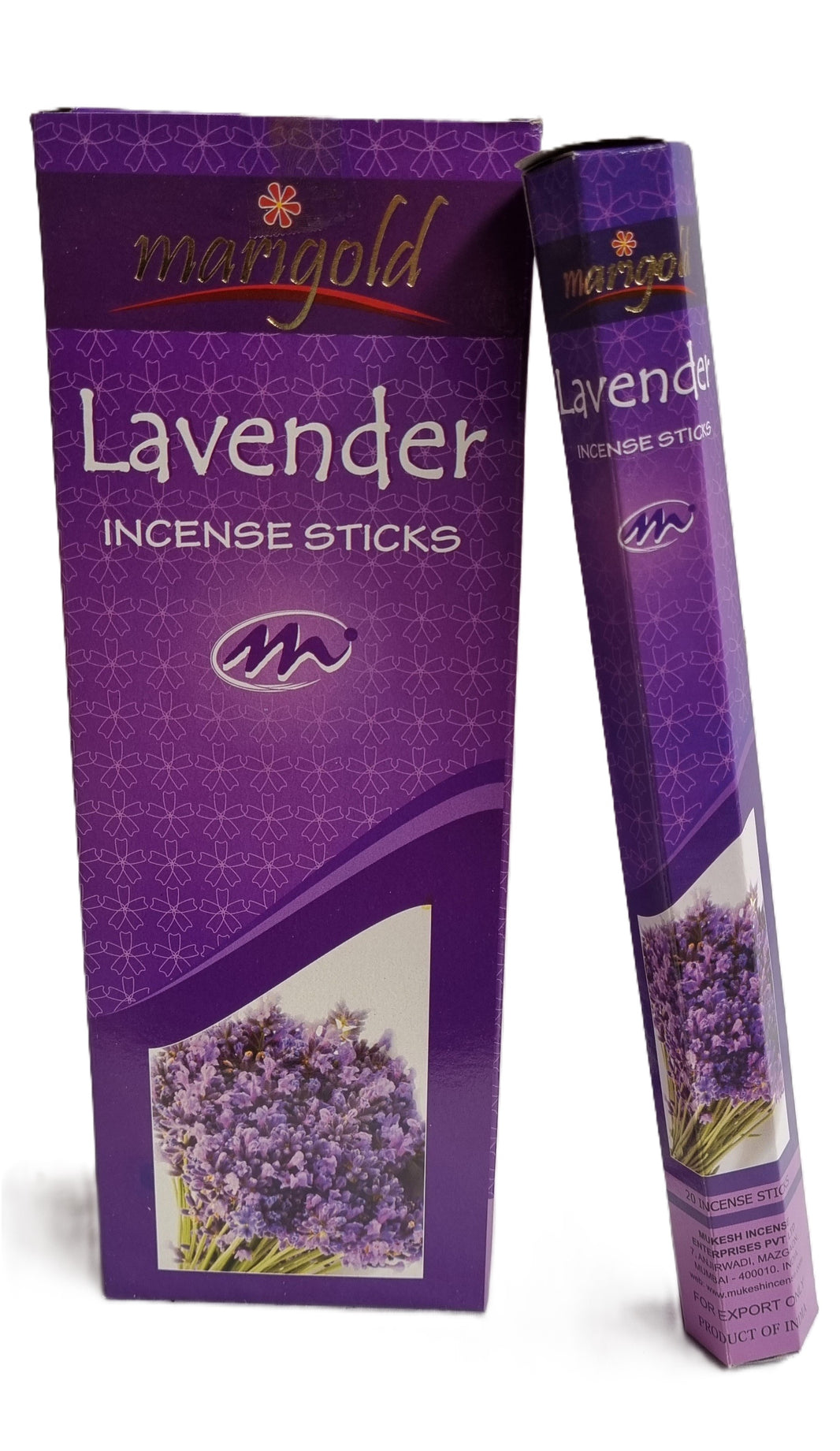 Agarbatti Marigold Lavender 20 Sticks