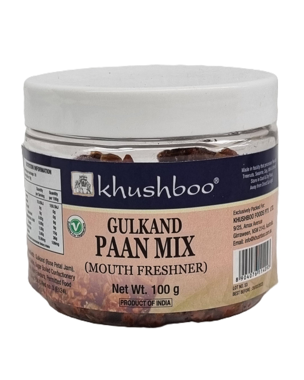 Paan Khushboo Gulkand Mix 100gm