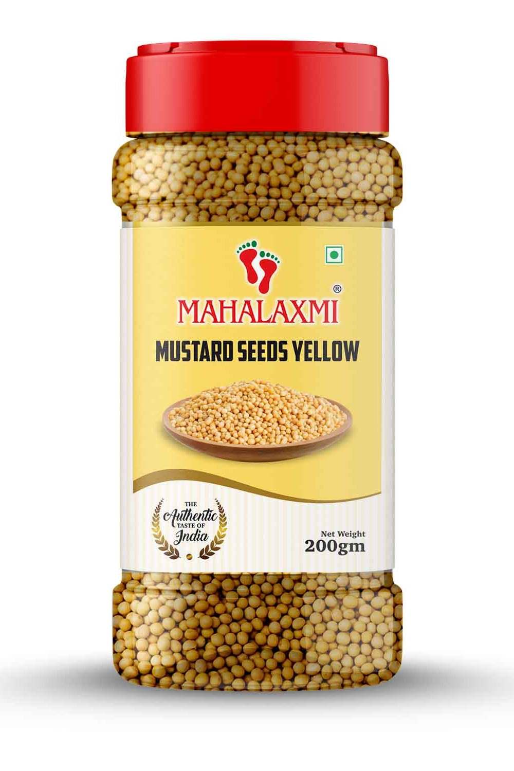 Mahalaxmi Mustard Seeds Yellow 200gm