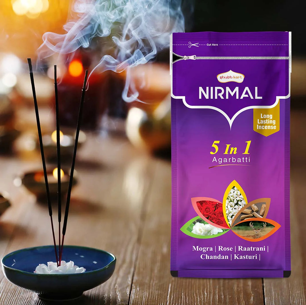 Agarbatti Nirmal 5 in 1 - 150gm