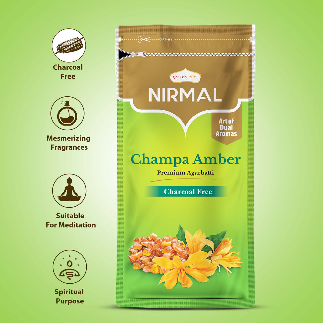 Agarbatti Nirmal Champa Amber 150gm