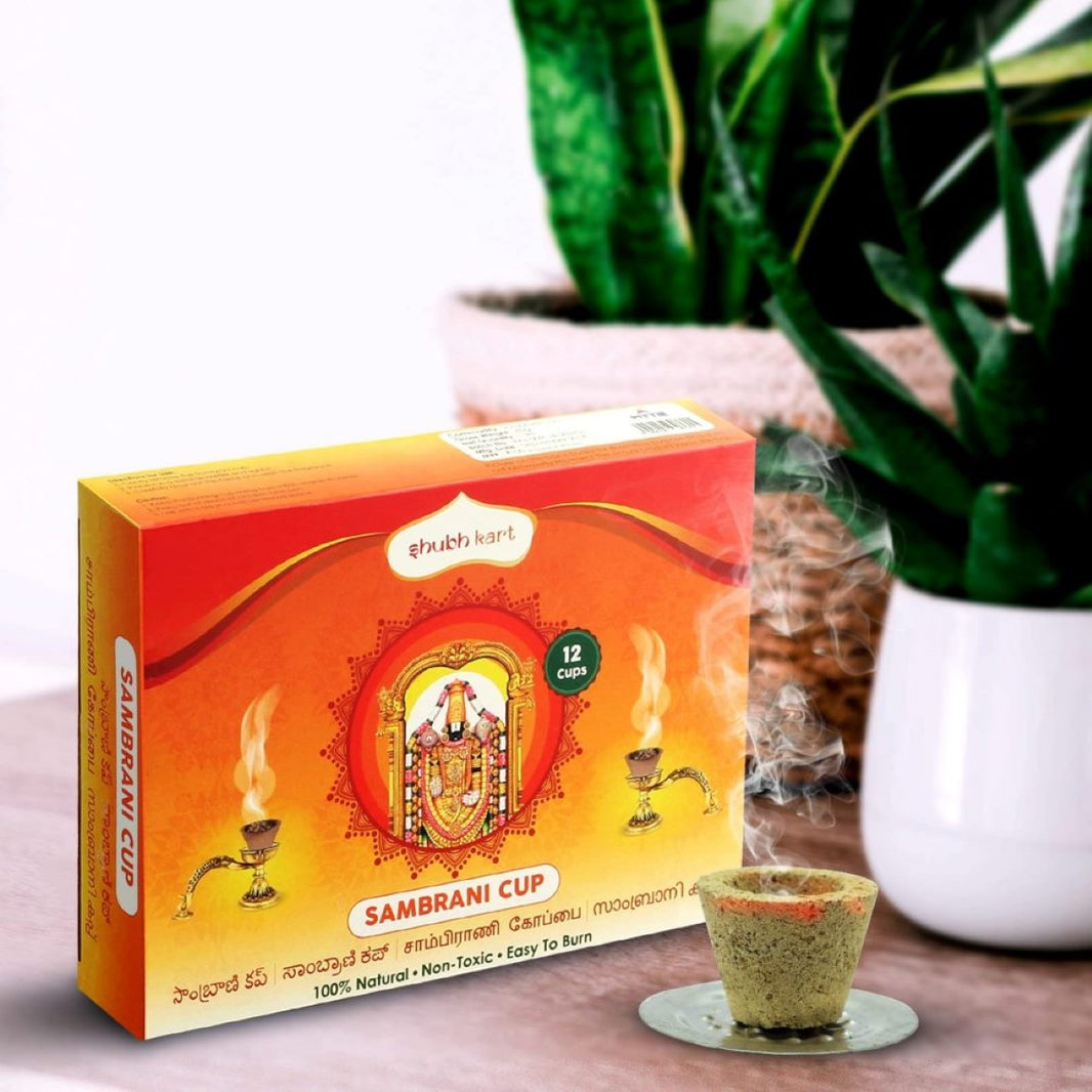 Dhoop Cup Nirmal Sambrani Cup White (12cups)