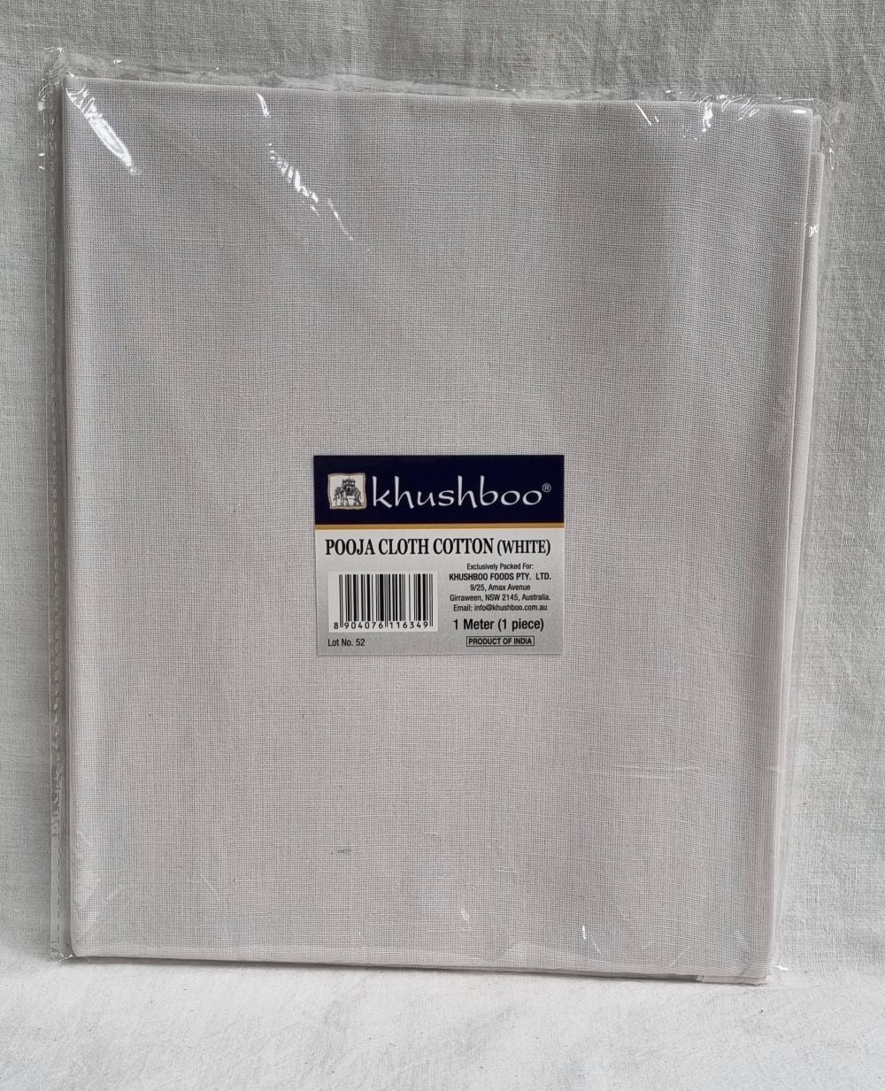 Cloth Cotton (White) 1 meter