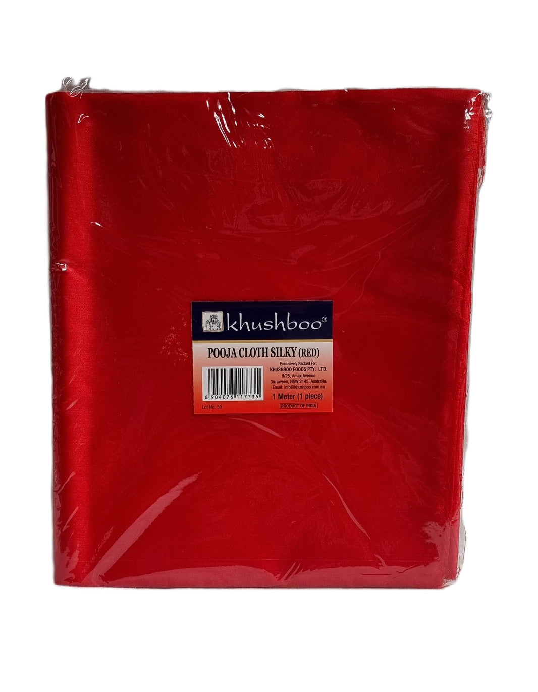 Cloth Silky (Red) 1 Meter