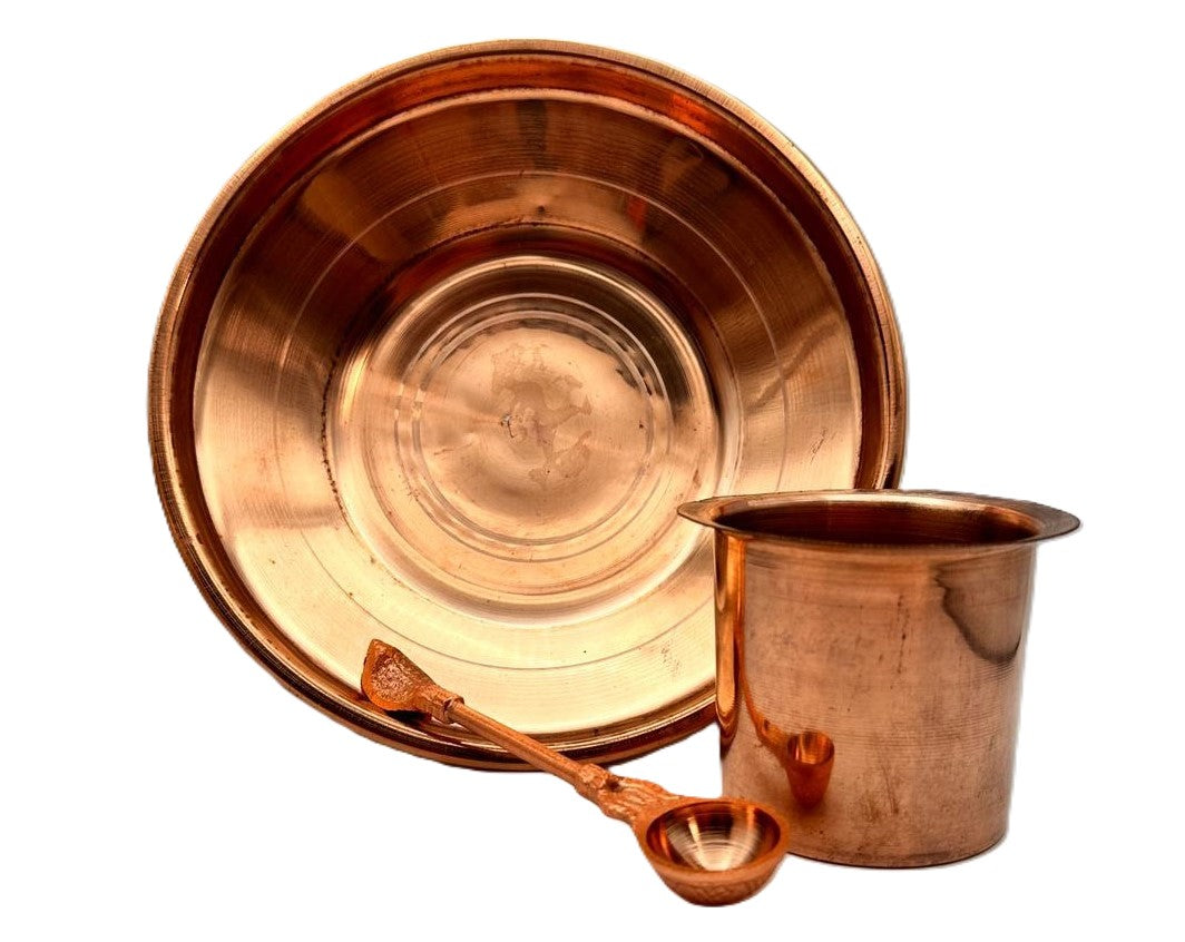 Articles Copper Panchamrut Set (3pcs Set)