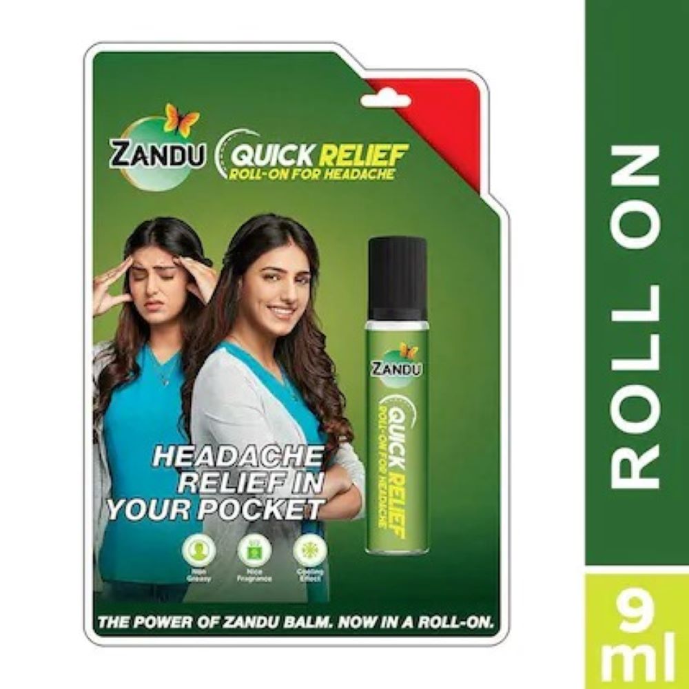 Health Balm Zandu Quick Relief Roll-On 9ml
