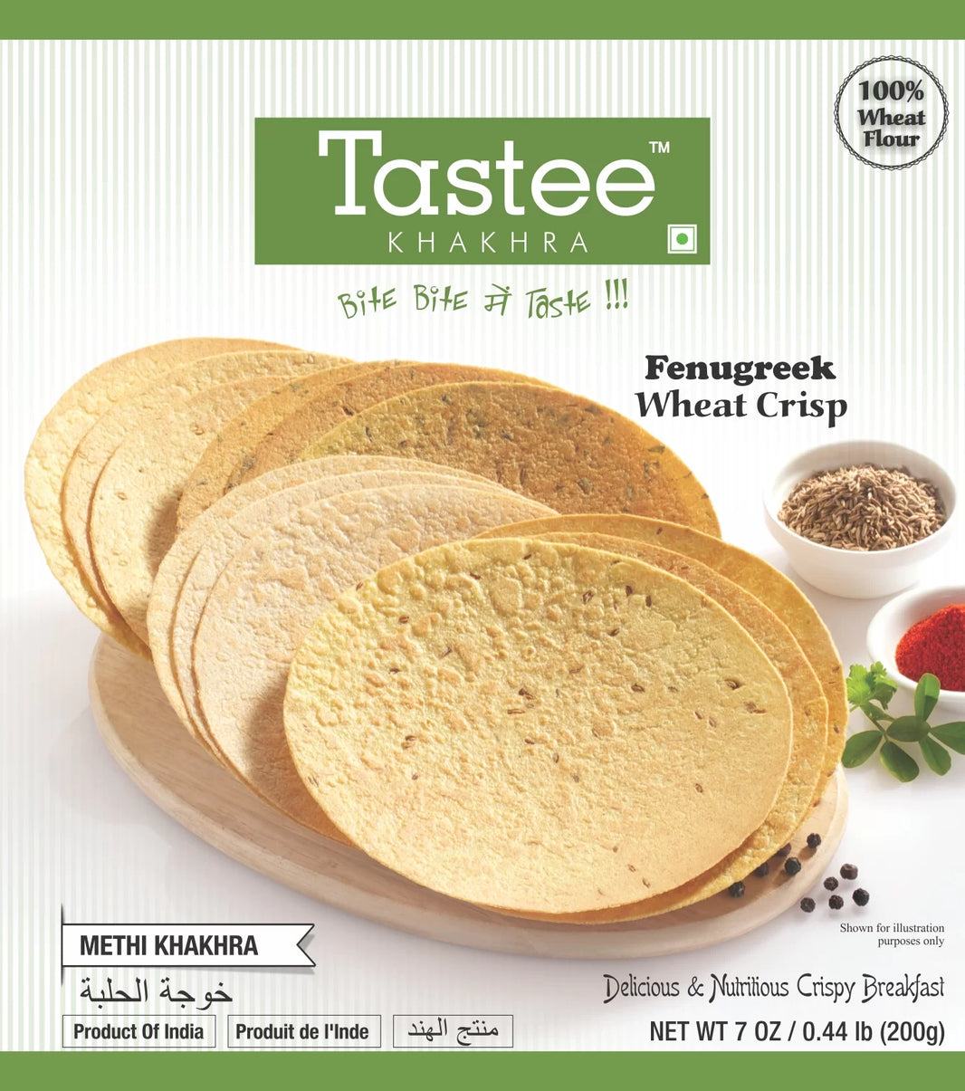 Khakhra Tastee (Methi) 200gm